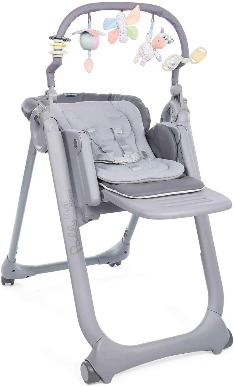 Chicco Seggiolone Polly Magic Relax Special Graphite