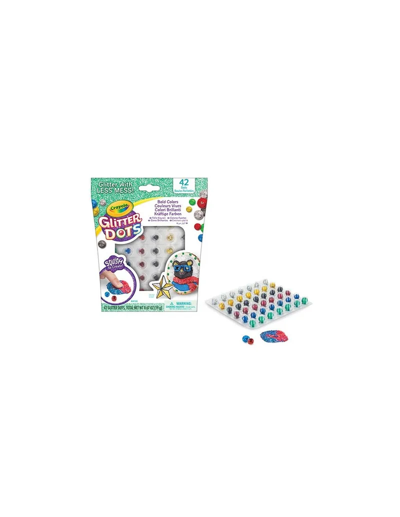 Glitter Dots Ricarica Base Colori Brillanti