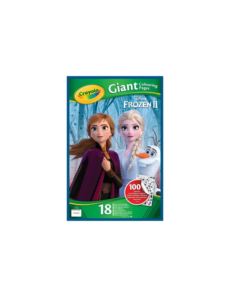 Frozen 2 - Album Maxi Con Adesivi E Pagine Da Colorare