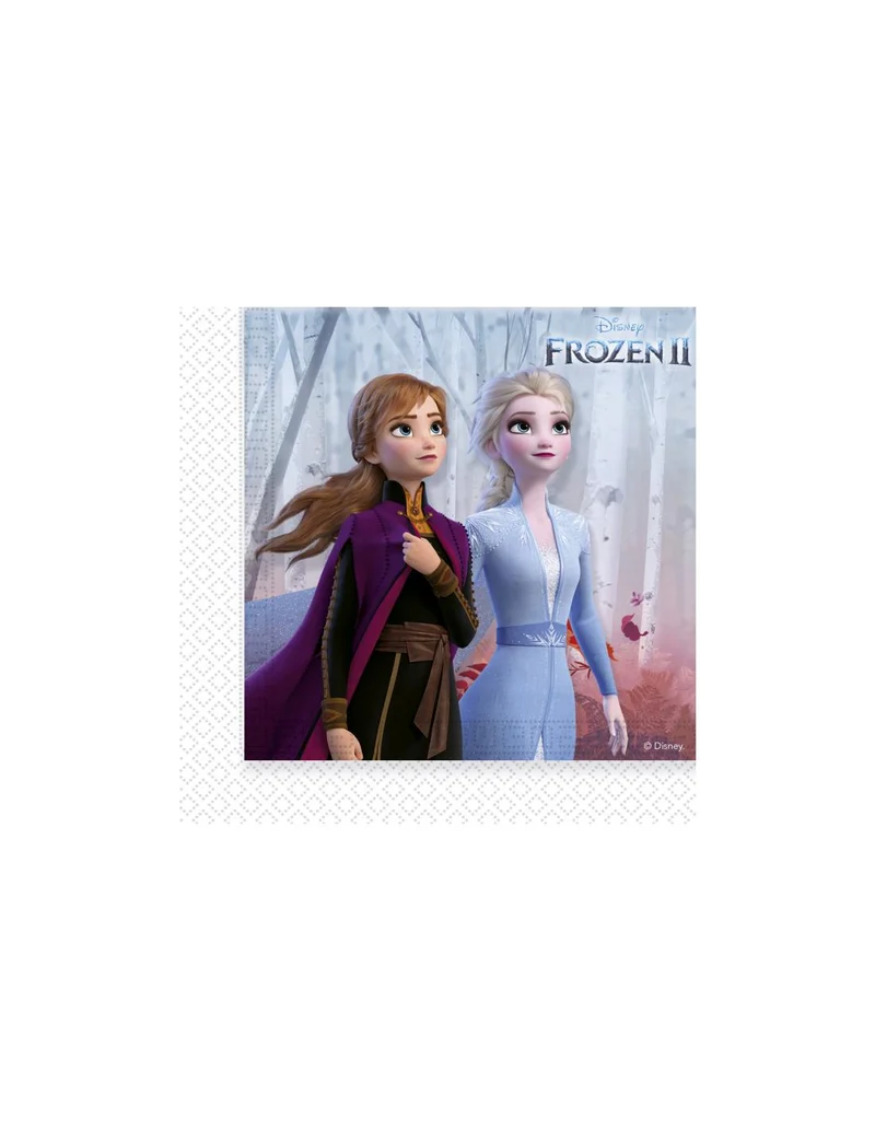 Frozen 2 - 20 Tovaglioli In Carta