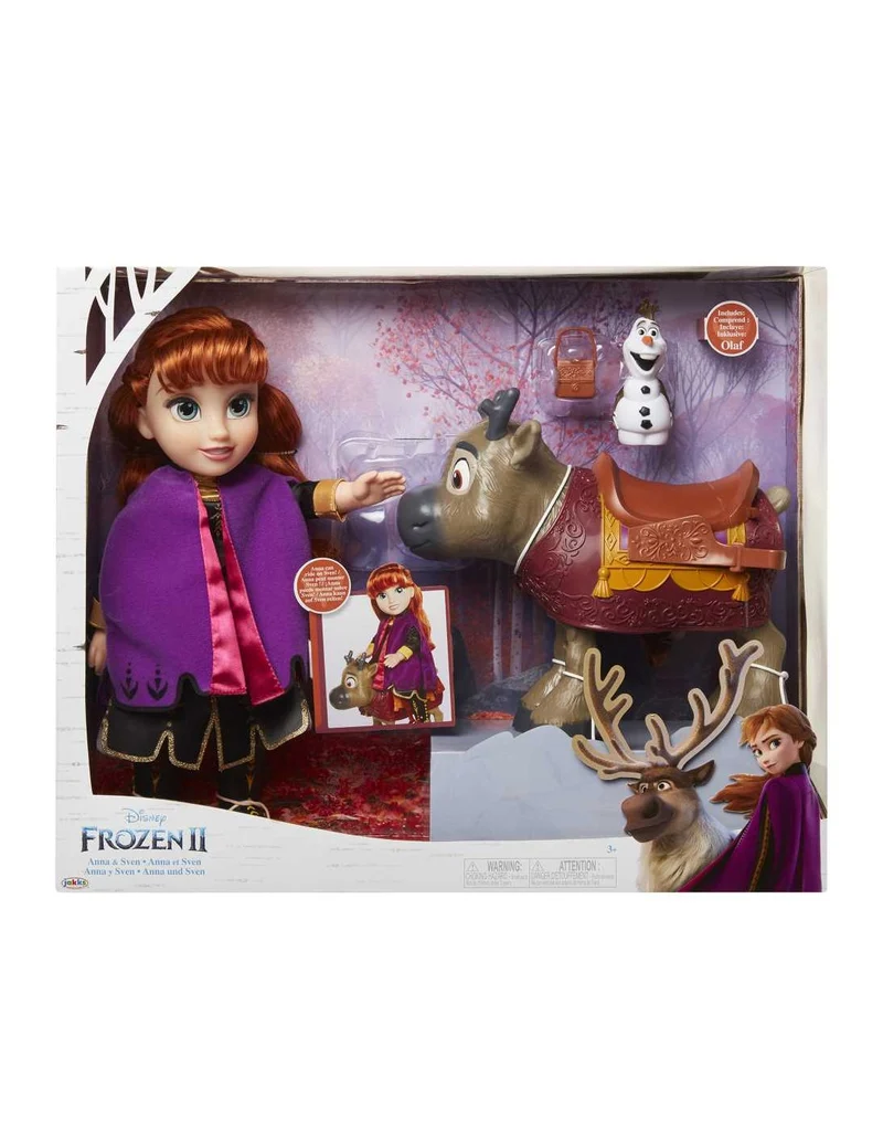 Frozen 2- Anna Sven E Olaf