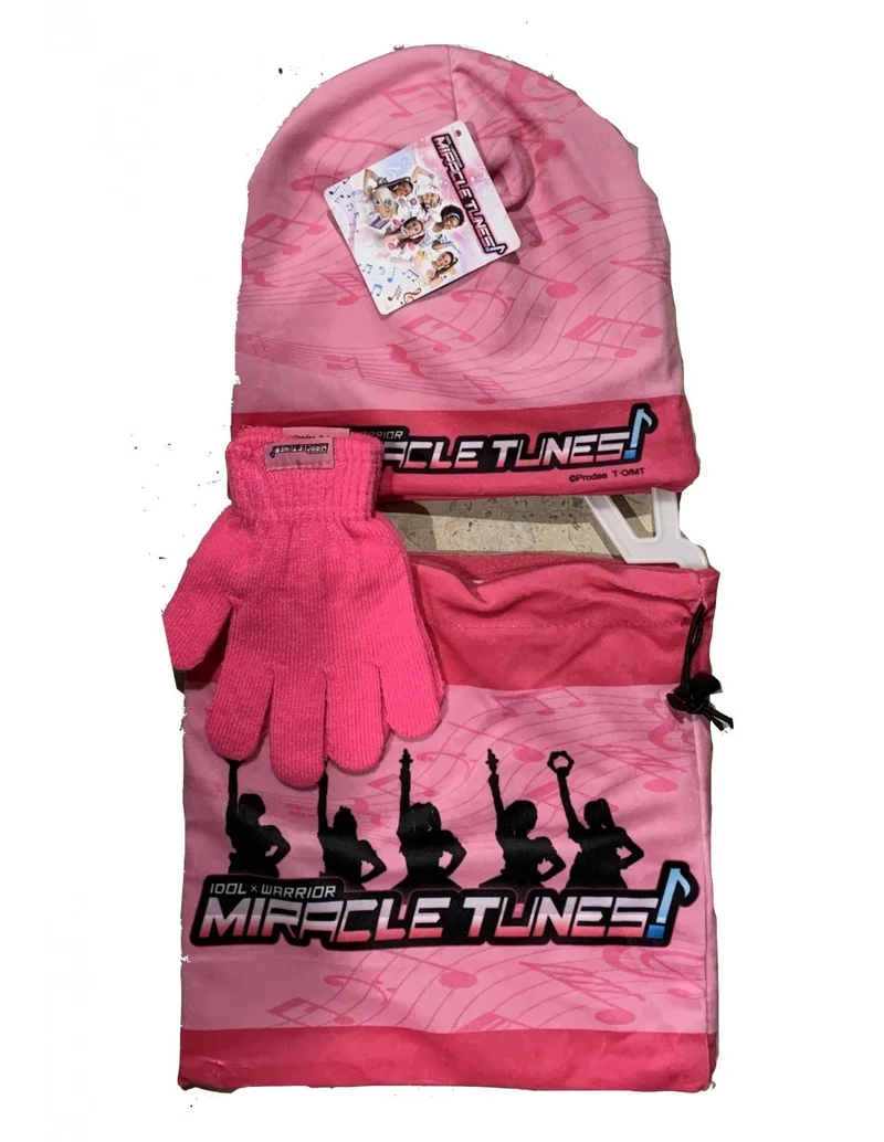Miracle Tunes - Set Cappello Scaldacollo Guanti 56