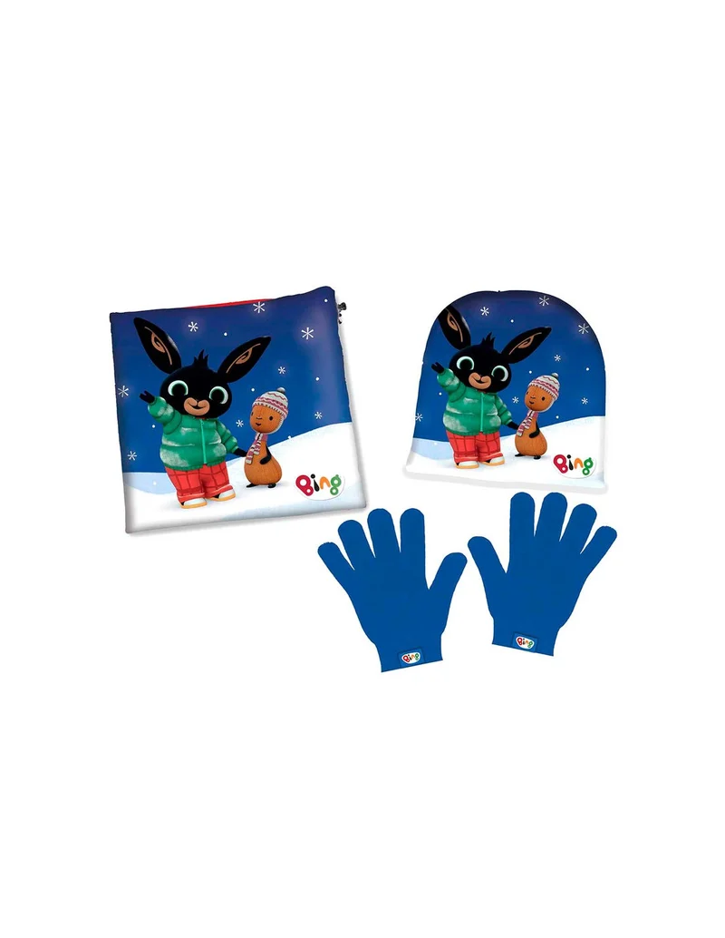 Bing - Set Cappello Scaldacollo Guanti 54