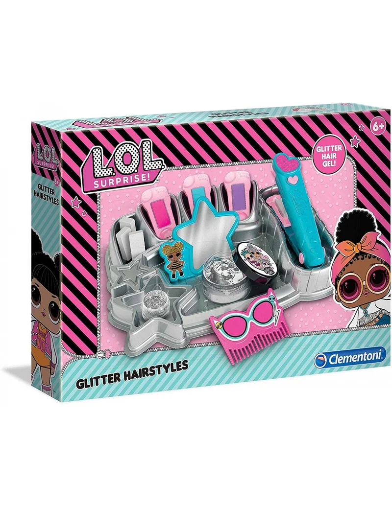Lol Surprise - Kit Gglitter Hairstyles