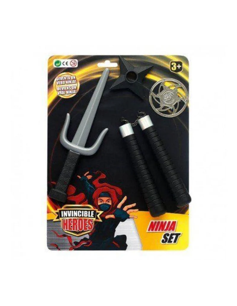 Set Armi Ninja 4 Pezzi