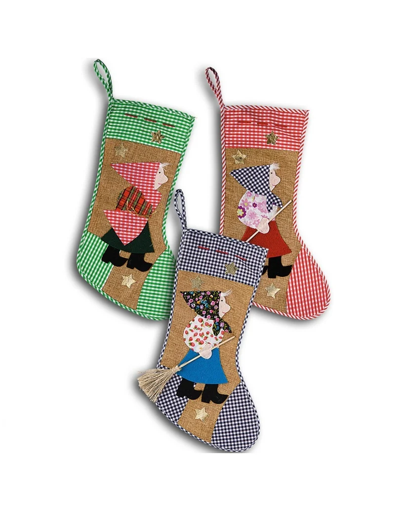 Calza Befana Vuota In Juta