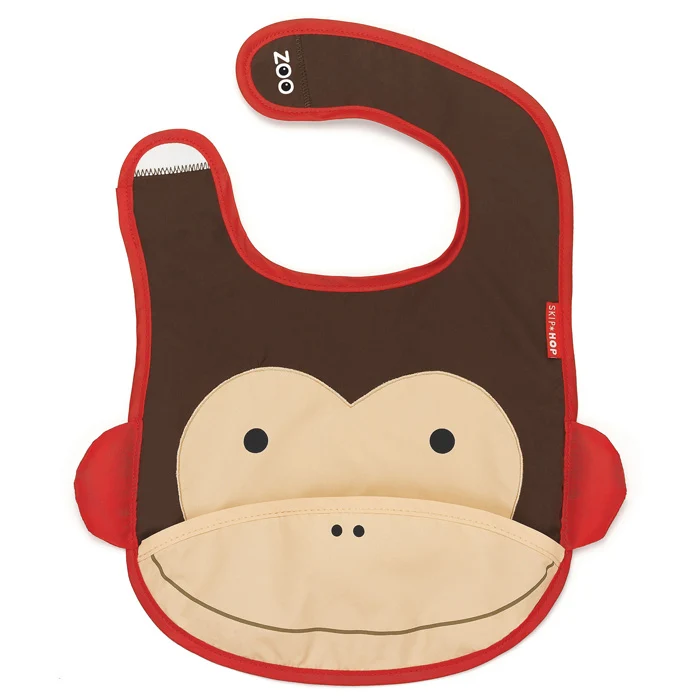 Bavaglino Skip Hop Zoo Scimmia