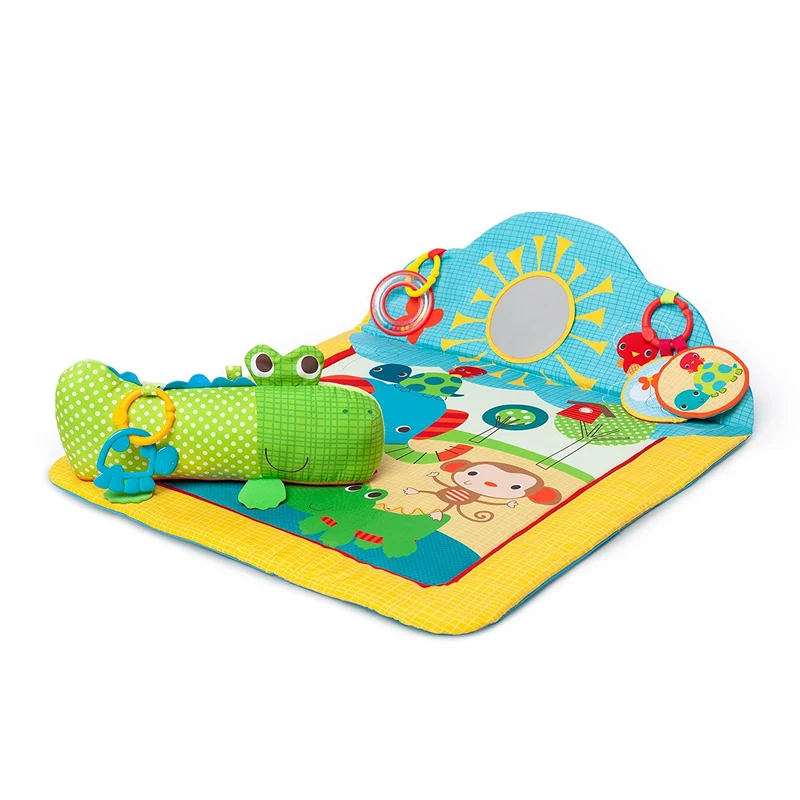 Tappeto Bright Starts Cuddly Crocodile
