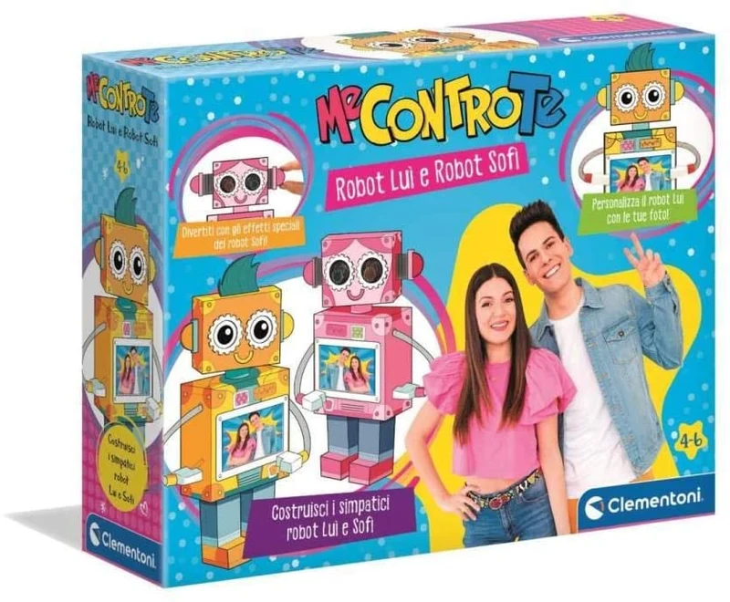 Clementoni - Me Contro Te Luì E Robot Sofì