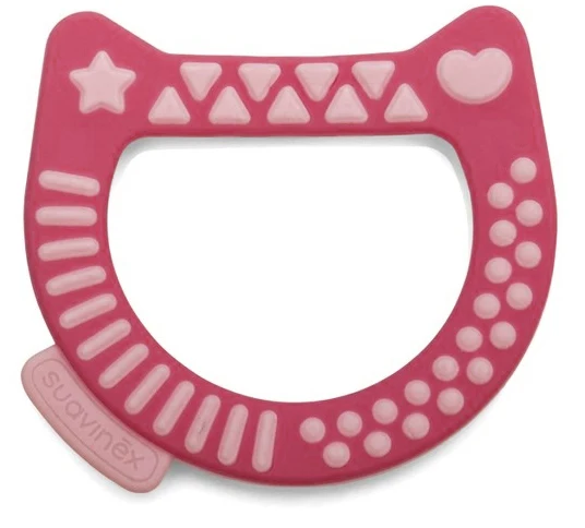 Massaggiagengive Suavinex Arty Baby Gattino Rosa 4m+