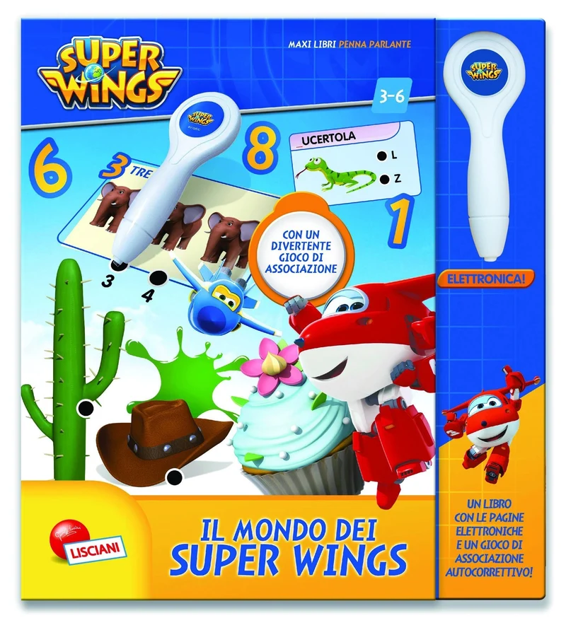 Super Wings Maxi Libro Con Penna Parlante