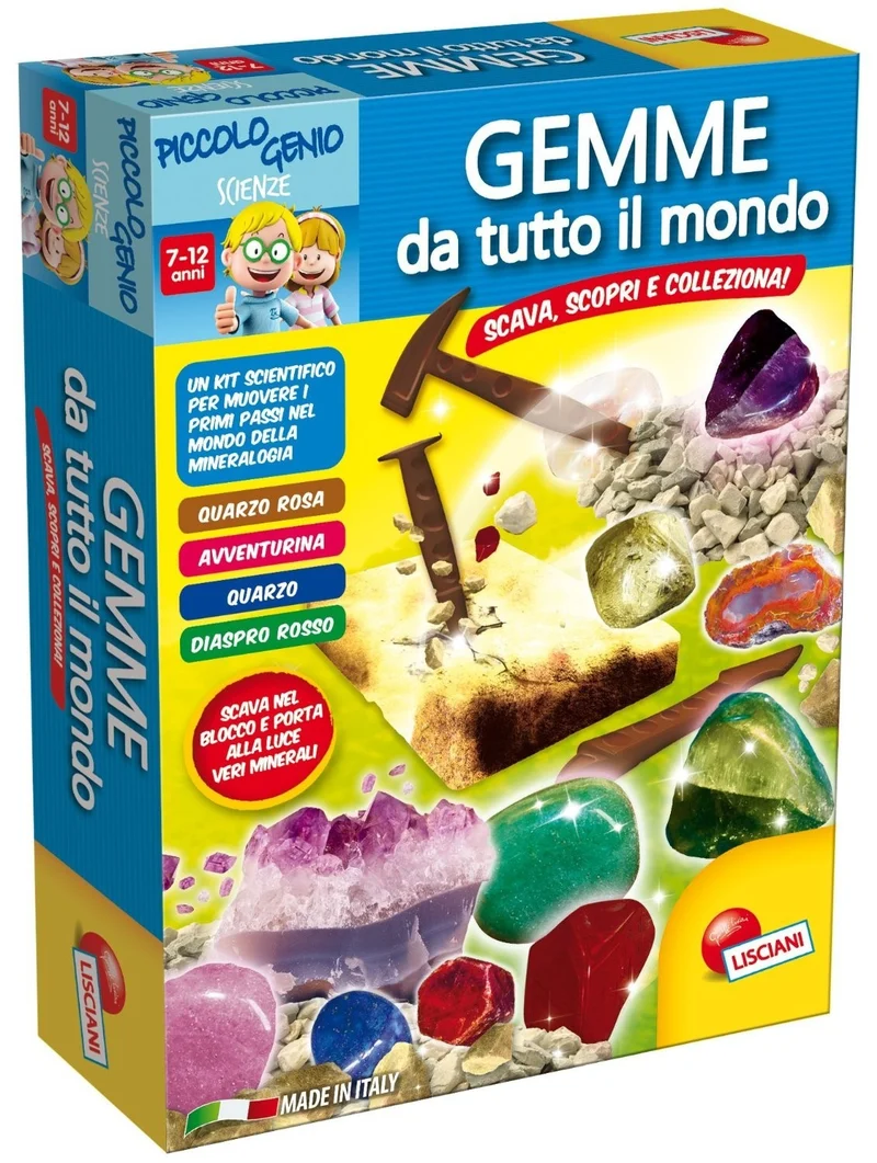 Kit Scientifico Per Gemme Preziose Piccolo Genio