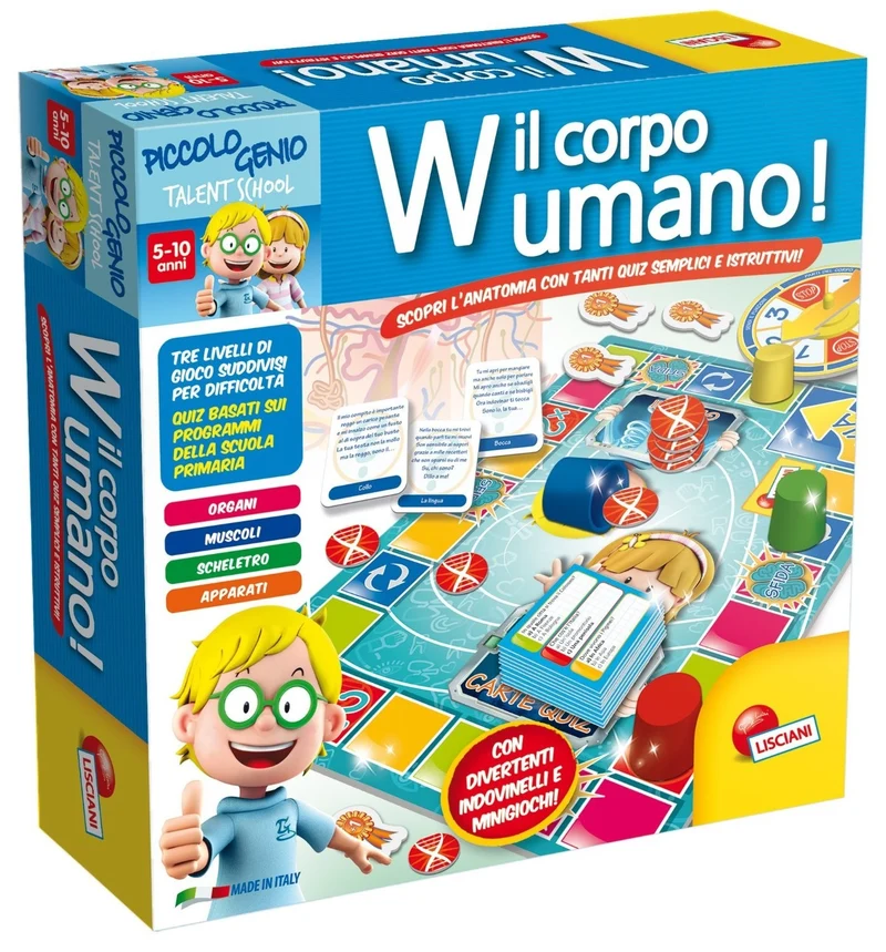 Gioco Società Piccolo Genio W Il Corpo Umano