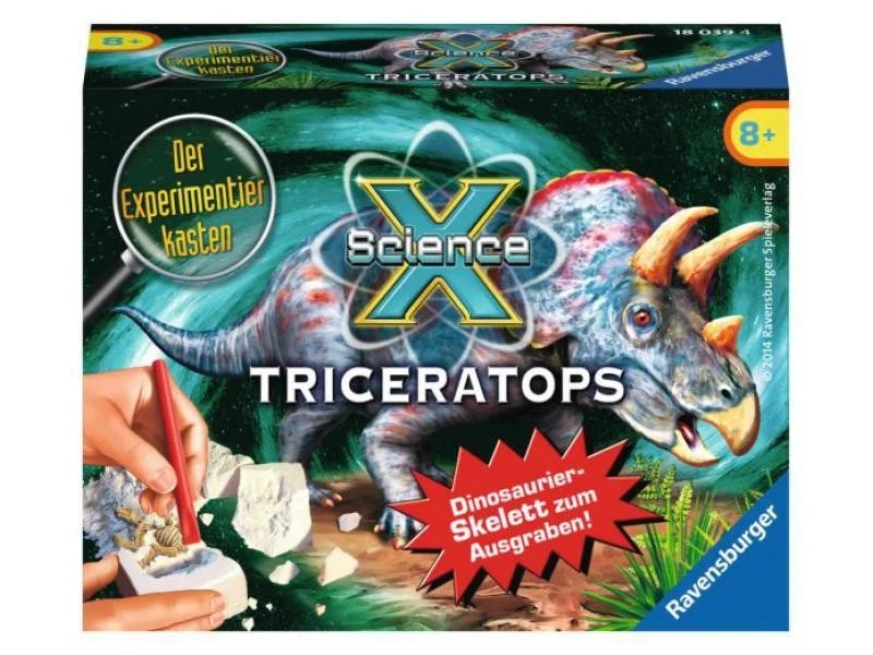 Science X Dinosauri Triceratops - Ravensburger 180417/Tri