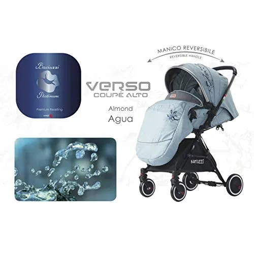 Baciuzzi Verso CoupÈ - Almond Agua - Passeggino Alto Reversibile ? Baciuzzi ?