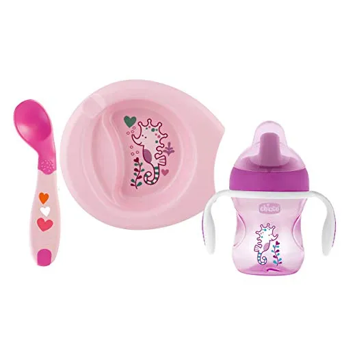 Chicco Set Pappa 6m+ Rosa