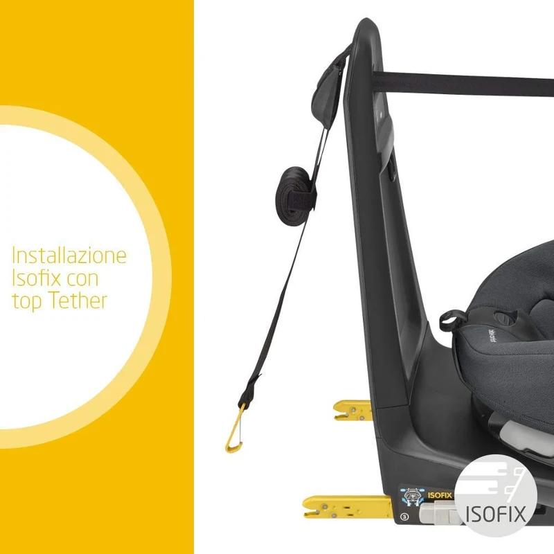 Seggiolino Auto BÉBÉ Confort Axiss Fix Authentic Graphite