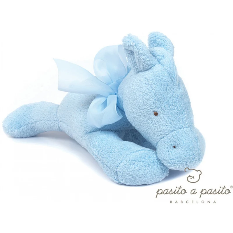 Peluche Pasito A Pasito Cavallo Celeste Nuvola Outlet