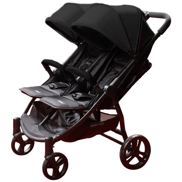 Nunu Passeggino Gemellare Smarty Twin Nero