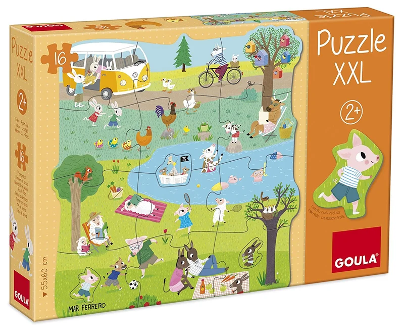 Puzzle Xxl Goula Un Giorno In Campagna