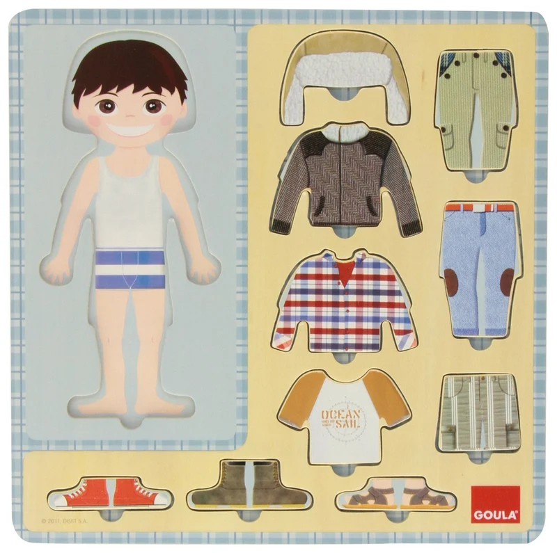 Puzzle Goula Vesti Il Bambino